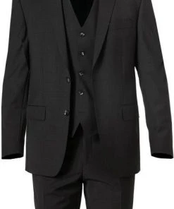 Carl Gross Anzug 30-031S0/325031+338343+342043/83 Reise-Anzug mit Weste, Regular Fit, Schurwoll-Stretch, Graphit -Anzüge & Westen Verkäufe 360565 norm2