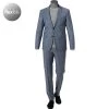 Strellson Anzug Aidan-Mace 30025466+7/426 Slim Fit, Schurwoll-Stretch, Hellblau meliert, Hellblau -Anzüge & Westen Verkäufe 361917 master