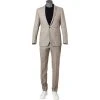 ROY ROBSON 000041091057400+001041091056500/A250 Anzug, Slim Fit, Leinen, Beige meliert, Beige -Anzüge & Westen Verkäufe 362237 master