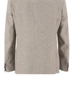 ROY ROBSON 000041091057400+001041091056500/A250 Anzug, Slim Fit, Leinen, Beige meliert, Beige -Anzüge & Westen Verkäufe 362237 norm3
