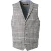 ROY ROBSON Weste 005045021708300/H050 Baumwolle-Leinen, Hellgrau kariert, Hellgrau -Anzüge & Westen Verkäufe 362289 master
