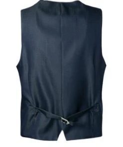 ROY ROBSON Weste 005045041466100/H420 Baumwolle-Leinen, Mittelblau kariert, Mittelblau -Anzüge & Westen Verkäufe 364295 norm2