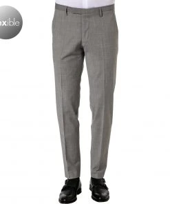 CINQUE Hose Cimonopoli 2139-1543/93 Schurwoll-Stretch, Grau meliert, Grau