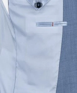 CINQUE Anzug Cimonopoli 2239+2139-1543/66 Super Slim, Schurwoll-Stretch, Blau meliert, Blau -Anzüge & Westen Verkäufe 364342 norm6