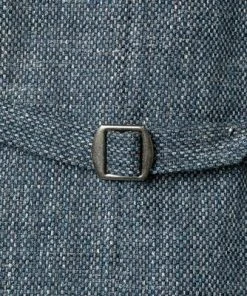 CG Weste Paddy 11-070N1/242340/63 Slim Fit, Baumwolle, Blau meliert, Dunkelblau -Anzüge & Westen Verkäufe 364520 norm5