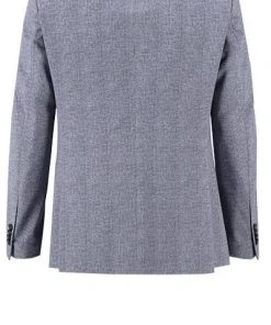 CG Anzug Cirk SV-Clow 11-234J3/225352+239333/62 Slim Fit, Stretch-Mikrofaser, Blau kariert, Blau -Anzüge & Westen Verkäufe 364536 norm3