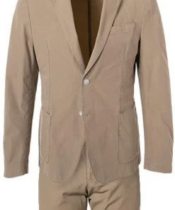 BOSS Anzug Hanry-Stanino 50450313/268 Slim Fit, Baumwolle, Beige -Anzüge & Westen Verkäufe 364624 norm2