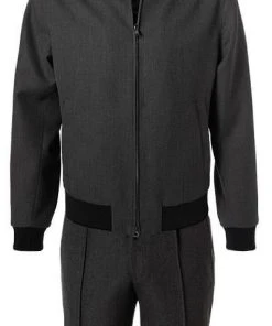 BOSS Anzug Nolwin-Peyson 50450615+631/030 Slim Fit, Schurwolle, Grau meliert, Grau -Anzüge & Westen Verkäufe 364789 norm2