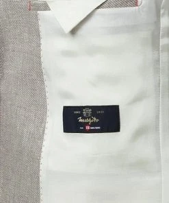 CG Anzug Paul SV/Paco 11-071N0/225222+230053/21 Slim Fit, Leinen-Lyocell, Sand meliert, Sand -Anzüge & Westen Verkäufe 364905 norm5