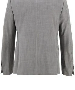 CINQUE Anzug Cimonopoli 2239+2139-1543/93 Super Slim, Schurwoll-Stretch, Grau meliert, Grau -Anzüge & Westen Verkäufe 364977 norm3