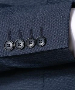 Pierre Cardin Anzug 52261+72240/810/88301/3250 Regular Fit, Schurwoll-Stretch, Dunkelblau -Anzüge & Westen Verkäufe 365317 norm4