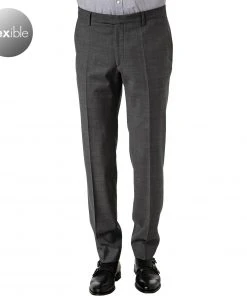 Pierre Cardin Hose Dupont 72240/810/88391/2400 Schurwoll-Stretch, Dunkelgrau