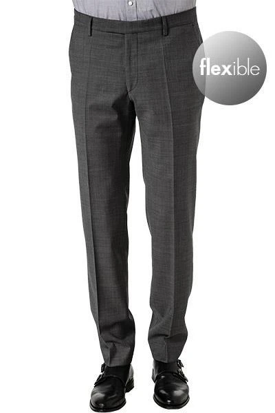 Pierre Cardin Hose Dupont 72240/810/88391/2400 Schurwoll-Stretch, Dunkelgrau 4 Pierre Cardin Hose Dupont 72240/810/88391/2400 Schurwoll-Stretch, Dunkelgrau – Bild 2