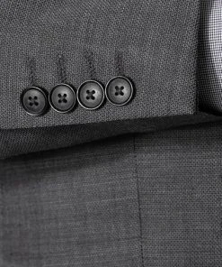 Pierre Cardin Anzug 52261+72240/810/88391/2400 Regular Fit, Schurwoll-Stretch, Dunkelgrau -Anzüge & Westen Verkäufe 365334 norm4