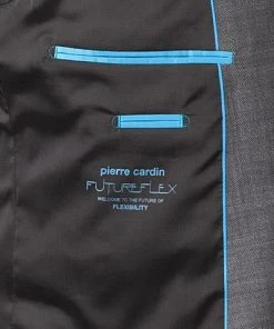 Pierre Cardin Anzug 52261+72240/810/88391/2400 Regular Fit, Schurwoll-Stretch, Dunkelgrau -Anzüge & Westen Verkäufe 365334 norm6