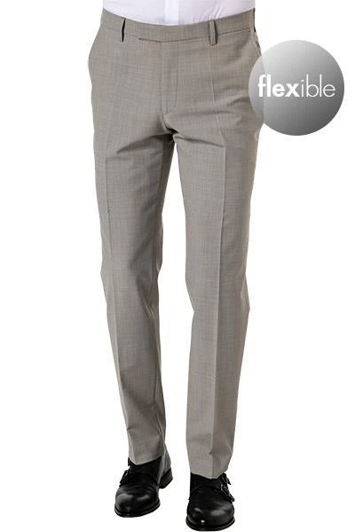 Pierre Cardin Hose Dupont 72240/850/55821/7830 Regular Fit, Schurwolle, Beige meliert, Beige 4 Pierre Cardin Hose Dupont 72240/850/55821/7830 Regular Fit, Schurwolle, Beige meliert, Beige – Bild 2