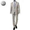 Pierre Cardin Anzug 52261+72240/850/55821/7830 Regular Fit, Schurwoll-Stretch Futureflex, Beige meliert, Beige -Anzüge & Westen Verkäufe 365341 master
