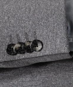 BOSS Anzug Norwin-Banks 50450433+442/041 Slim Fit, Jersey halbgefüttert, Silber meliert, Silber -Anzüge & Westen Verkäufe 366159 norm4