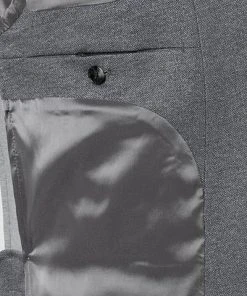 BOSS Anzug Norwin-Banks 50450433+442/041 Slim Fit, Jersey halbgefüttert, Silber meliert, Silber -Anzüge & Westen Verkäufe 366159 norm6