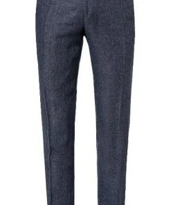 CG Anzug Paul SV/Paco 11-071N0/225222+230053/62 Slim Fit, Leinen, Jeansblau meliert, Blau -Anzüge & Westen Verkäufe 366485 norm7