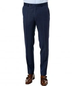 Carl Gross Hose Stevenson 00-072S0/339603/62 Schurwolle, Royalblau