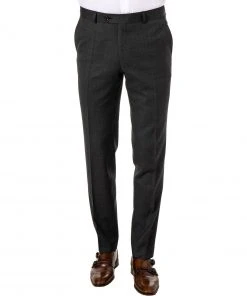 Carl Gross Hose Stevenson 00-072S0/339603/82 Schurwolle, Dunkelgrau