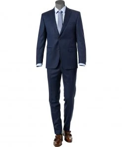 Carl Gross Anzug 00-072S0/324972+339603/62 Modern Fit, Schurwolle GUABELLO, Royalblau