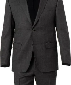Carl Gross Anzug 00-072S0/324972+339603/82 Modern Fit, Schurwolle GUABELLO, Dunkelgrau -Anzüge & Westen Verkäufe 366798 norm2