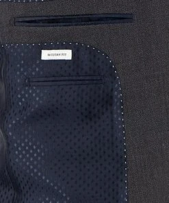 Carl Gross Anzug 00-072S0/324972+339603/82 Modern Fit, Schurwolle GUABELLO, Dunkelgrau -Anzüge & Westen Verkäufe 366798 norm6