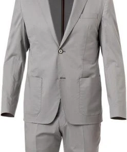 ROY ROBSON 000041391057300+001041391232500/A050 Anzug, Slim Fit, Baumwoll-Stretch, Hellgrau -Anzüge & Westen Verkäufe 367336 norm2
