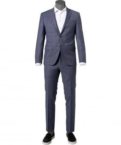 Daniel Hechter Anzug 40208+40250/100129/620 Modern Fit, Schurwoll-Stretch, Bleu , Hellblau