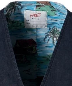 BOB Weste SHOP403 T403/navy Baumwolle-Leinen -Anzüge & Westen Verkäufe 369343 norm3