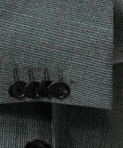 BOSS Sakko Nolway 50453758/447 Sakko Nolvay, Slim Fit, Schurwolle ungefüttert, Grau-türkis, Türkis-grau -Anzüge & Westen Verkäufe 369694 norm4