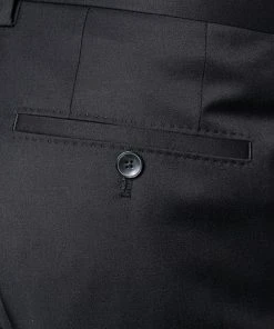 BOSS Anzug Johnstons/Lenon 50318521+50318825/001 Anzug Johnstons-Lenon, Regular Fit, Schurwolle Super120 GUABELLO, Schwarz , Black -Anzüge & Westen Verkäufe 370336 norm8