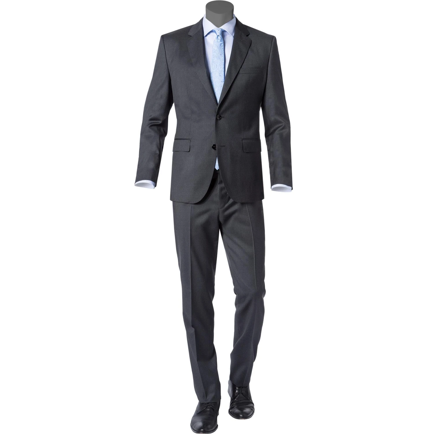 BOSS Anzug Johnstons/Lenon 50318521+50318825/021 Anzug Johnstons-Lenon, Regular Fit, Schurwolle Super120 GUABELLO, Anthrazit, Dark grey 3 BOSS Anzug Johnstons/Lenon 50318521+50318825/021 Anzug Johnstons-Lenon, Regular Fit, Schurwolle Super120 GUABELLO, Anthrazit, Dark grey