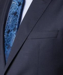 BOSS Anzug Johnstons/Lenon 50318521+50318825/401 Anzug Johnstons-Lenon, Regular Fit, Schurwolle Super120 GUABELLO, Dunkelblau, Dark blue -Anzüge & Westen Verkäufe 370339 norm2