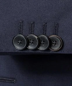 BOSS Anzug Johnstons/Lenon 50318521+50318825/401 Anzug Johnstons-Lenon, Regular Fit, Schurwolle Super120 GUABELLO, Dunkelblau, Dark blue -Anzüge & Westen Verkäufe 370339 norm3