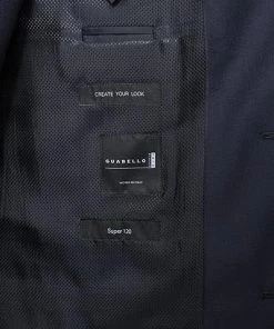 BOSS Anzug Johnstons/Lenon 50318521+50318825/401 Anzug Johnstons-Lenon, Regular Fit, Schurwolle Super120 GUABELLO, Dunkelblau, Dark blue -Anzüge & Westen Verkäufe 370339 norm4