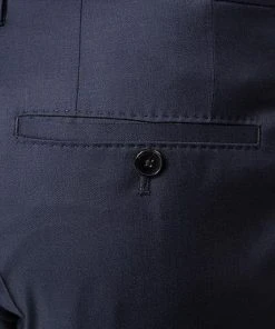 BOSS Anzug Johnstons/Lenon 50318521+50318825/401 Anzug Johnstons-Lenon, Regular Fit, Schurwolle Super120 GUABELLO, Dunkelblau, Dark blue -Anzüge & Westen Verkäufe 370339 norm8