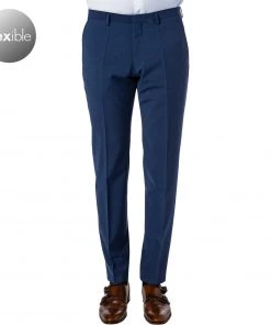 ROY ROBSON Hose S01050391083200/A410 Extra Slim Fit, Schurwoll-Stretch, Navy meliert, Navy