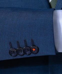 ROY ROBSON Anzug S00050391080900+1083200/A410 Extra Slim Fit, Schurwoll-Stretch, Navy meliert, Navy -Anzüge & Westen Verkäufe 370978 norm4