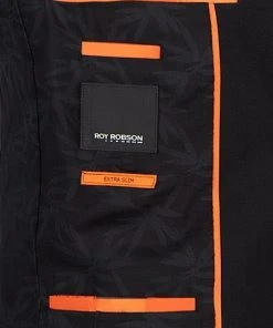 ROY ROBSON Anzug S00050461080900+1083200/A001 Extra Slim Fit, Schurwoll-Stretch, Schwarz -Anzüge & Westen Verkäufe 370985 norm6