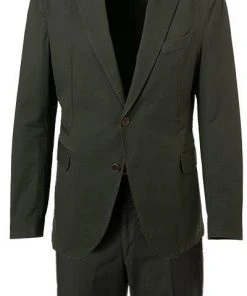 Windsor Anzug Solaro-Sino 30020762/302 Shaped Fit, Baumwollle-Leinen, Dunkelgrün -Anzüge & Westen Verkäufe 371771 norm2