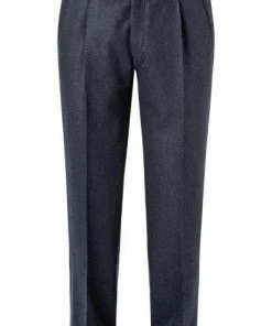 HILTL Hose Milano-U 42053/33802/42 Hose Milano U, Classic Fit, Flanell, Nachtblau meliert, Nachtblau -Anzüge & Westen Verkäufe 372235 norm2