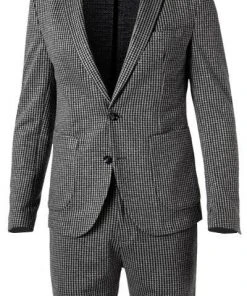 CINQUE Anzug Ciuno 2268+2186-7197/68 Jersey, Grau-schwarz kariert, Grau-schwarz -Anzüge & Westen Verkäufe 372808 norm2