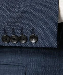 JOOP! Anzug Herby/Blayr 30028775+6/420 Slim Fit, Schurwolle Super100, Dunkelblau -Anzüge & Westen Verkäufe 373267 norm4