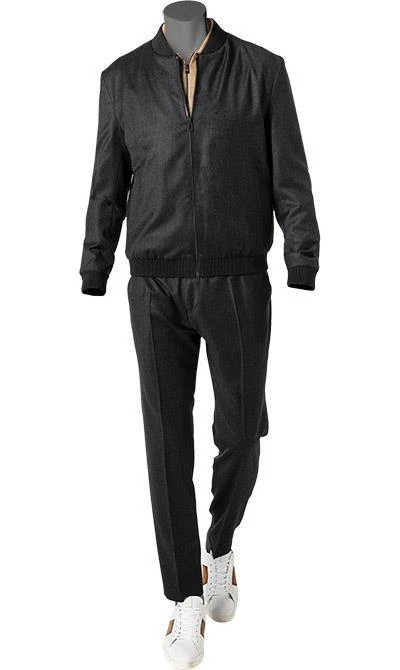 HUGO Anzug Ukashi-Howard 50458385+59644/021 Extra Slim Fit, Schurwolle, Dunkelgrau , Dunkelgrau 4 HUGO Anzug Ukashi-Howard 50458385+59644/021 Extra Slim Fit, Schurwolle, Dunkelgrau , Dunkelgrau – Bild 2