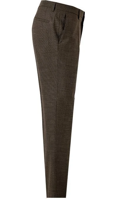 BOSS Anzug Huge-Genius 50460491+474/308 Slim Fit, Schurwolle, Braun meliert, Braun 11 BOSS Anzug Huge-Genius 50460491+474/308 Slim Fit, Schurwolle, Braun meliert, Braun – Bild 9