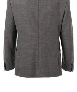 BOSS Anzug Huge-Genius 50460491+474/030 Slim Fit, Schurwolle, Grau meliert, Grau -Anzüge & Westen Verkäufe 373920 norm3
