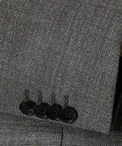 BOSS Anzug Huge-Genius 50460491+474/030 Slim Fit, Schurwolle, Grau meliert, Grau -Anzüge & Westen Verkäufe 373920 norm4